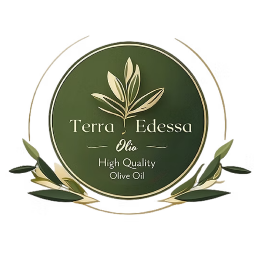 terra edessa soğuk sıkım erken hasat zeytinyağı logosu